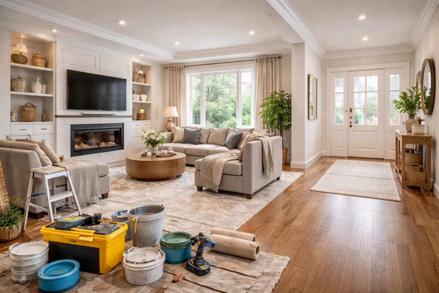 Salon & Giriş Tadilat